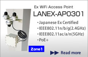 JP-EX(JNIOSH), Zone1, Ex WiFi Access Point LANEX-AP0301