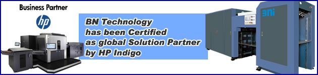 BN Technology has been certified as global HP SmartStream Solution Partner by HP Indigo