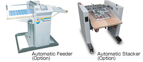 high productivity, Auto Feeder and Auto Stacker