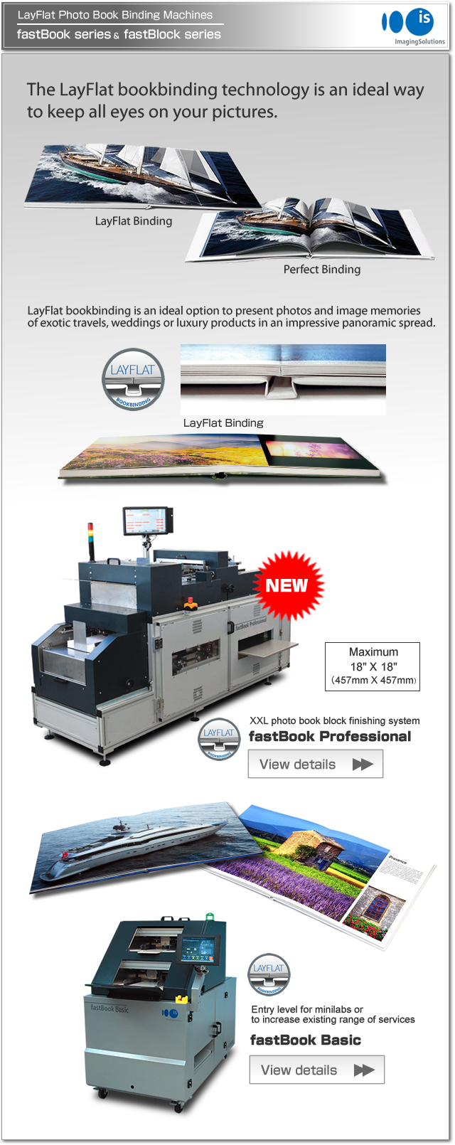 LayFlat Photo Book Binders - Imaging Solutions