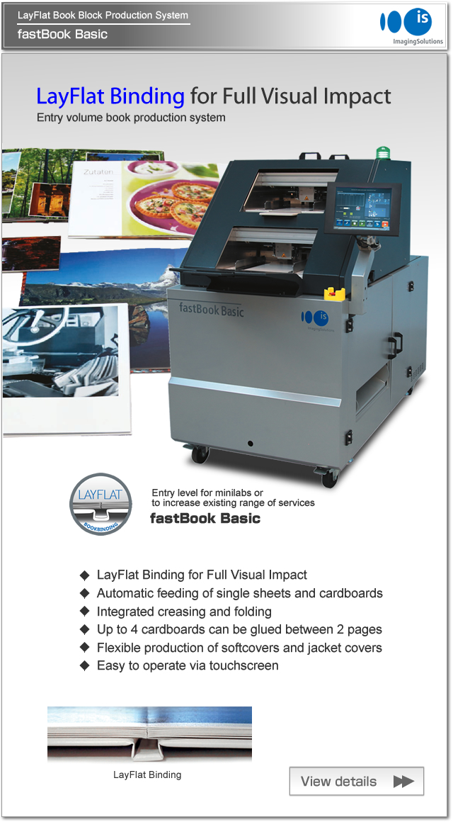 LayFlat Photo Book Binder, fastBook Basic - Imaging Solutions