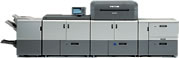 Digi Multi Coater Alpha, B3 and longer sheet UV/Water-based Varnish Coater for RICOH Pro C9110