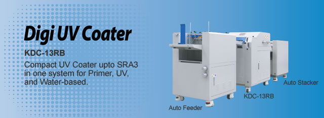 UV/Water-based Varnish Coater KDC-13RB