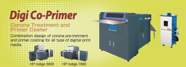 Corona Treatment & Primter Coater, Digi Co-Primer