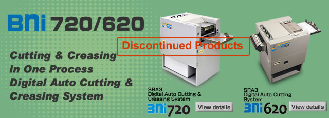 Digital Auto Cutting & Creasing System Bni720/Bni620