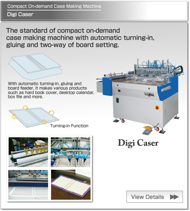 Digi Caser - Compact On-Demand Case making machine