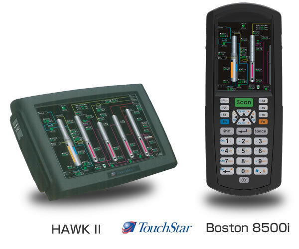 TouchStar社製防爆モバイルPC HWAK II、Boston8500u