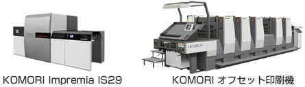 パッケージ印刷用スポットUV/水性ニスコーターDigi Spot Package Coater 25、B2デジタル印刷機ならびにKOMORI Impremia IS29用