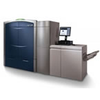 Xerox ColorPress 800/1000とインライン接続、Xerox用インライン中綴じ製本機 BDFN-x