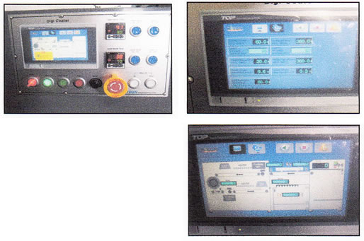 コニカミノルタ AccurioJet KM-1用 Digi Multi Coater KM、操作性重視のオペレーションパネル、紙送りカウント機能搭載