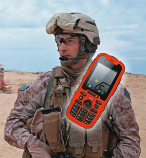 防爆携帯電話 IS320.1 MIL-STD810G適合