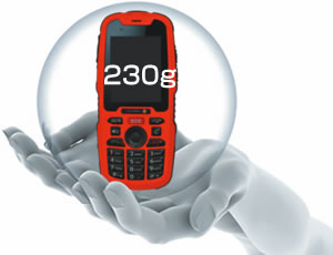 防爆携帯電話 IS320.1 小型軽量230g